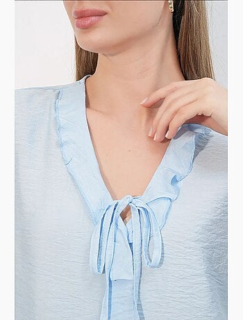 Camisa de mujer de viscosa-nylon bdart