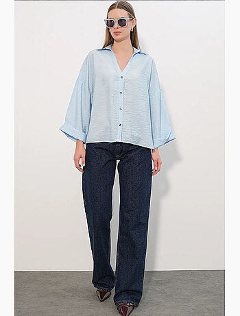 Camisa de mujer de viscosa-nylon bdart
