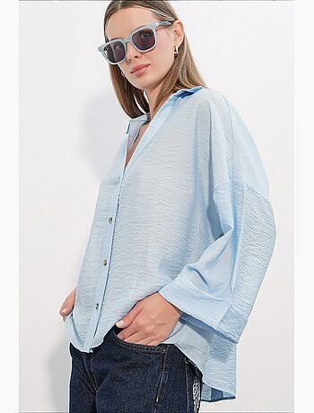 Camisa de mujer de viscosa-nylon bdart