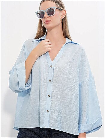 Camisa de mujer de viscosa-nylon bdart