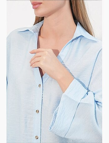 Camisa de mujer de viscosa-nylon bdart