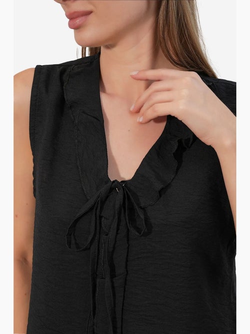 Camisa de mujer de viscosa-nylon bdart - Kiabi Camisa de mujer de viscosa-nylon bdart - Kiabi