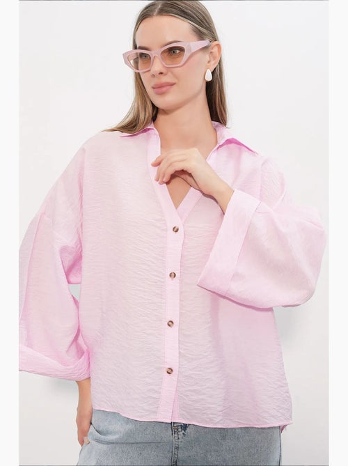 Camisa de mujer de viscosa-nylon bdart - Kiabi Camisa de mujer de viscosa-nylon bdart - Kiabi