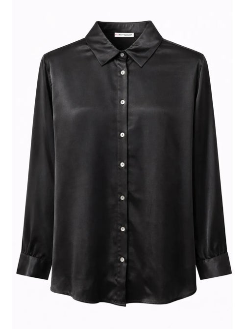 Camisa de mujer de viscosa y poliéster mixray - Kiabi Camisa de mujer de viscosa y poliéster mixray - Kiabi