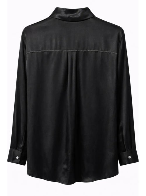 Camisa de mujer de viscosa y poliéster mixray - Kiabi Camisa de mujer de viscosa y poliéster mixray - Kiabi