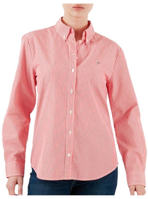 Camisa de Mujer Tommy Hilfiger a Rayas Finas - Kiabi