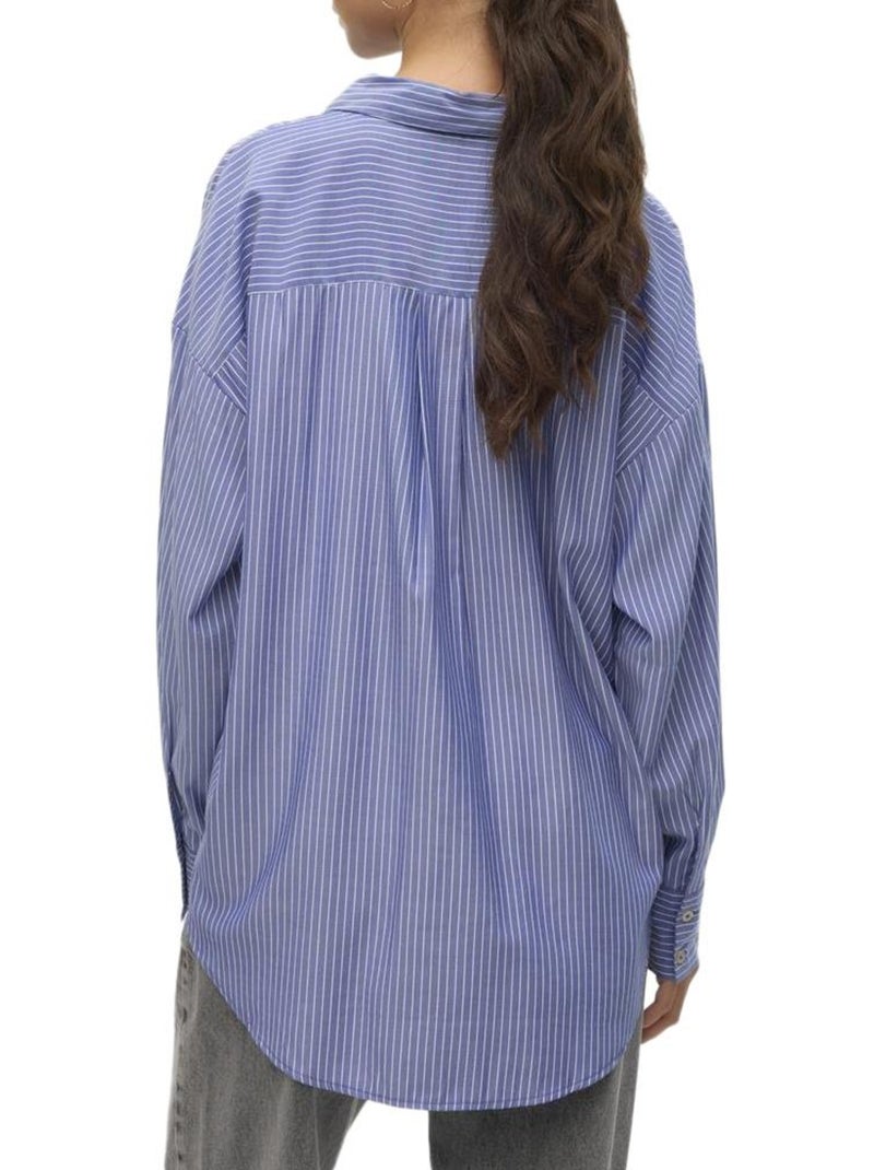 Camisa de Mujer Vero Moda Azul - Kiabi