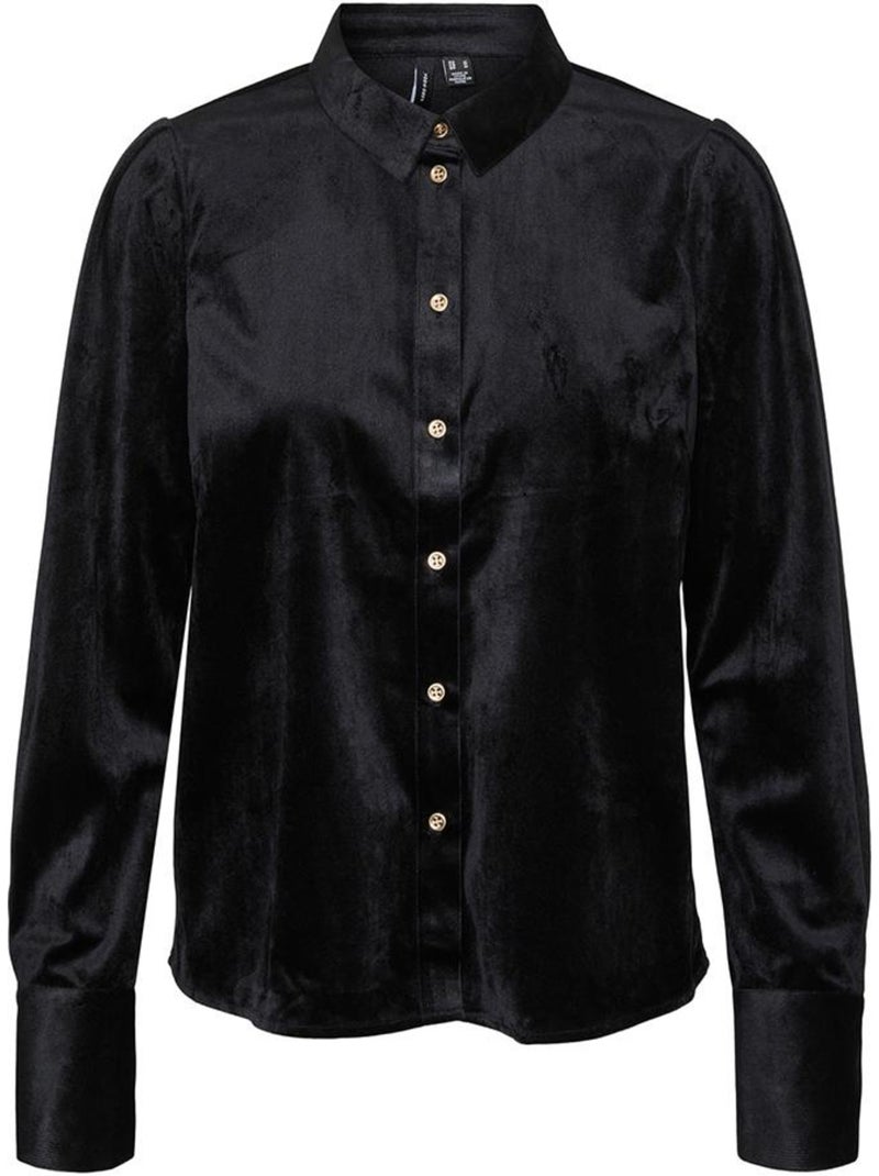Camisa de Mujer Vero Moda Negro - Kiabi