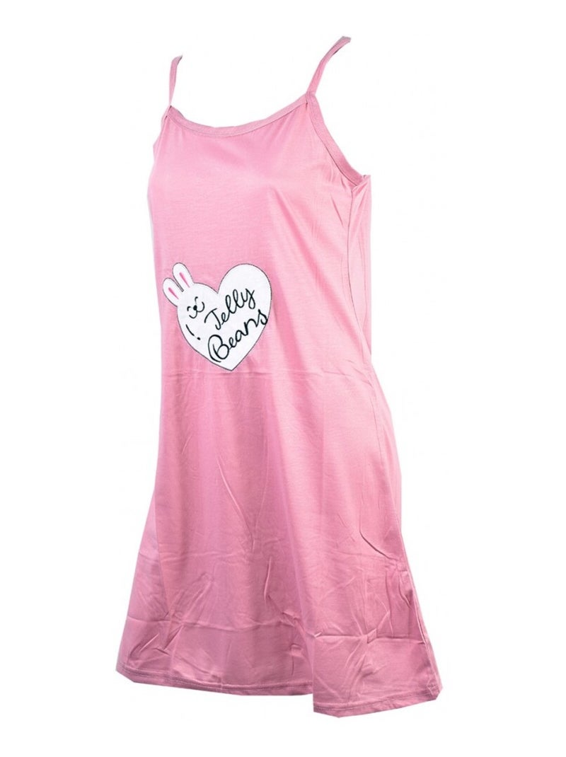 Camisa de Noche Fantasía HUMORÍSTICA Rosa - Kiabi