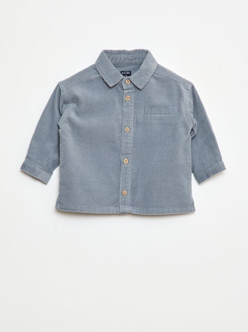 Camisa de pana - Kiabi