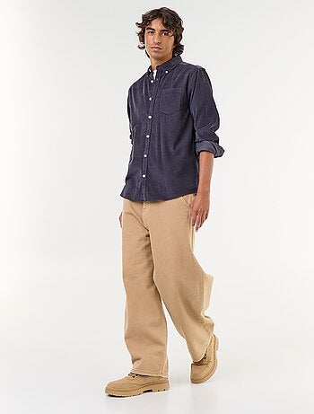Camisa de pana