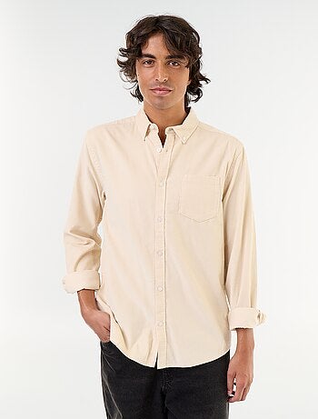 Camisa de pana