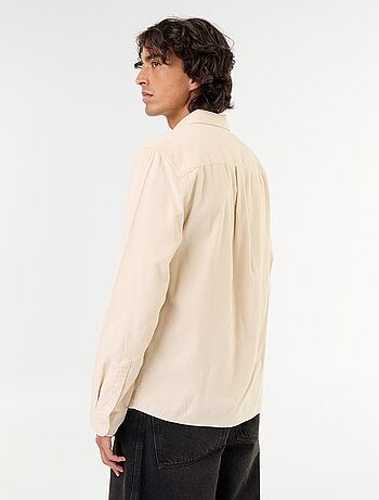 Camisa de pana