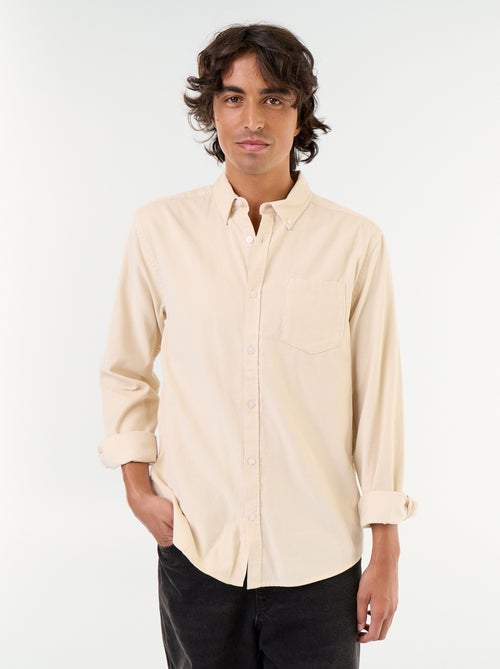 Camisa de pana - Kiabi