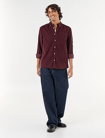Camisa de pana