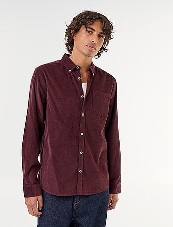 Camisa de pana