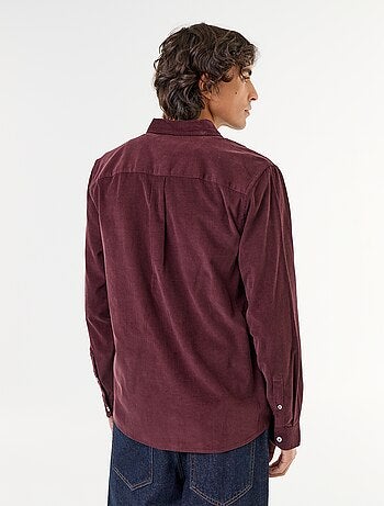 Camisa de pana