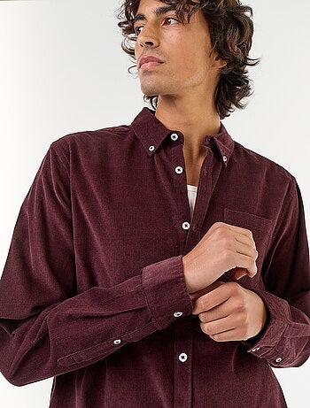 Camisa de pana