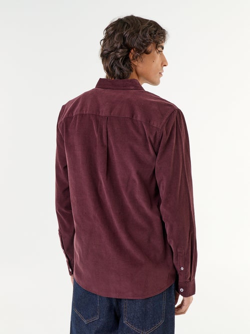 Camisa de pana - Kiabi