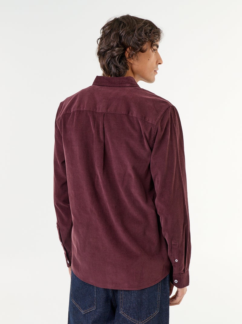 Camisa de pana Purpura - Kiabi