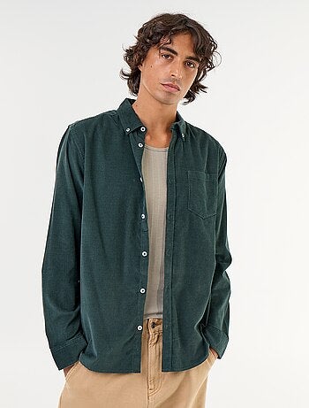 Camisa de pana
