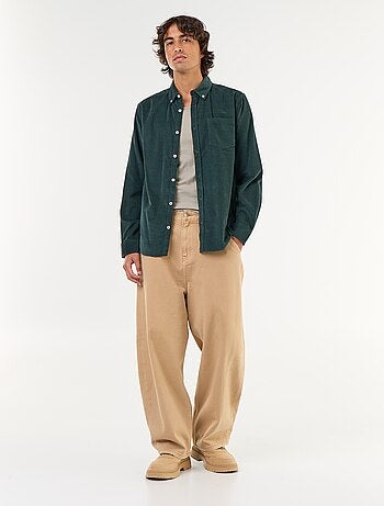Camisa de pana