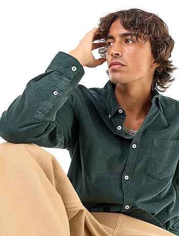 Camisa de pana