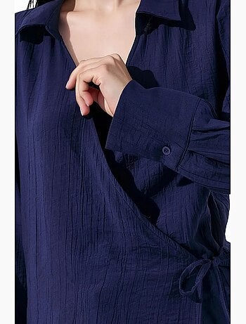 Camisa de poliéster para mujer busem