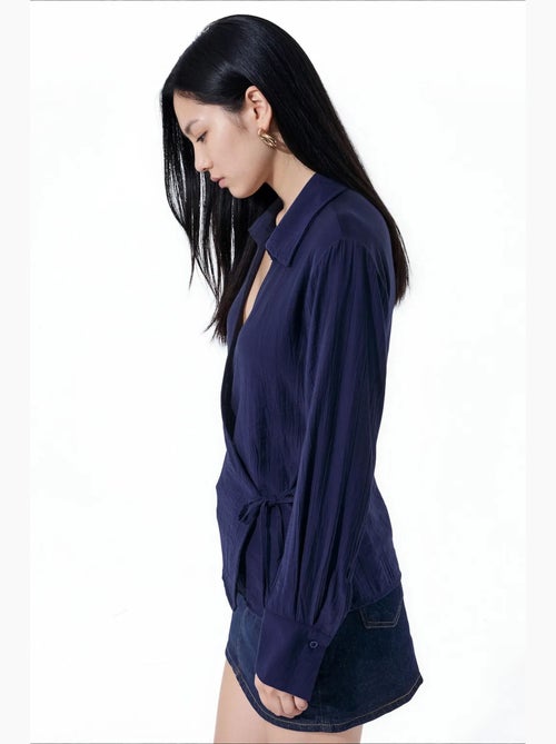 Camisa de poliéster para mujer busem - Kiabi