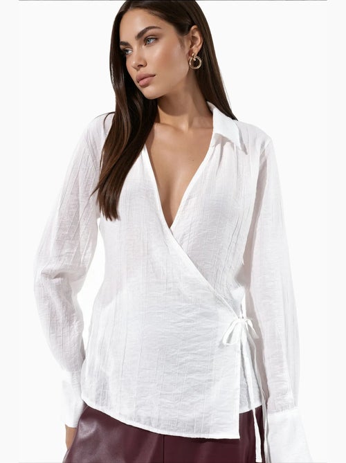 Camisa de poliéster para mujer busem - Kiabi