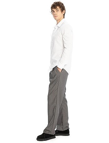 Camisa de popelín de algodón para hombre giesto