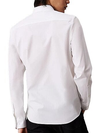 Camisa de Popelín Elástico Calvin Klein Jeans para Hombre -
