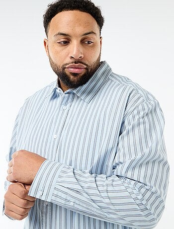 Camisa de popelina a rayas