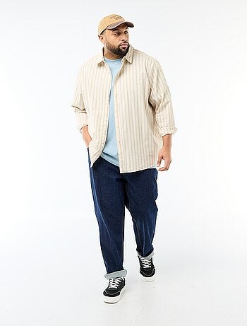 Camisa de popelina a rayas