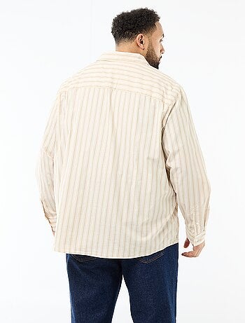 Camisa de popelina a rayas