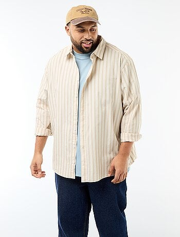 Camisa de popelina a rayas