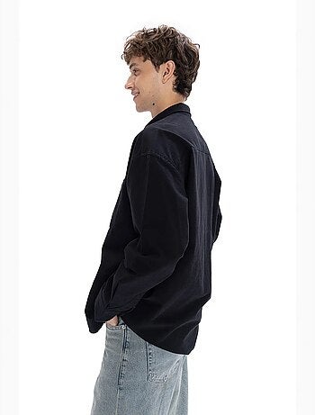 Camisa de popelina con cuello abotonado giesto