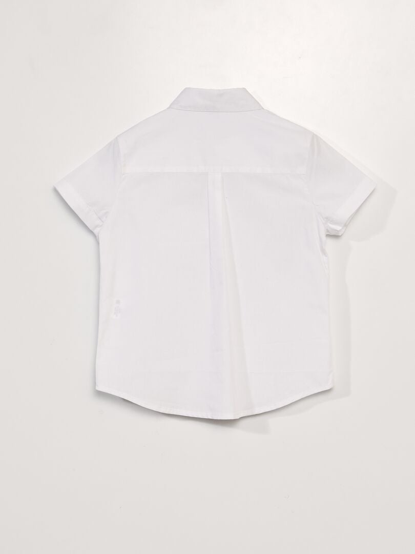 Camisas De Manga Larga Para Niños Y Niñas, Camisa De Manga Larga Con Botones Para La Escuela, Camiseta Blanca Para Otoño E Invierno, Azul
