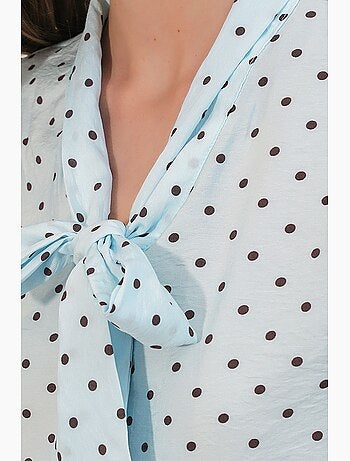 Camisa de popelina de lunares bdart
