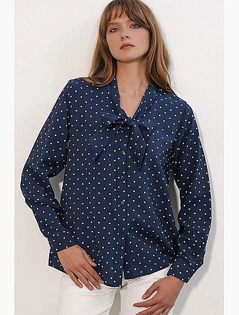 Camisa de popelina de lunares bdart