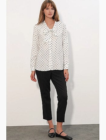 Camisa de popelina de lunares bdart