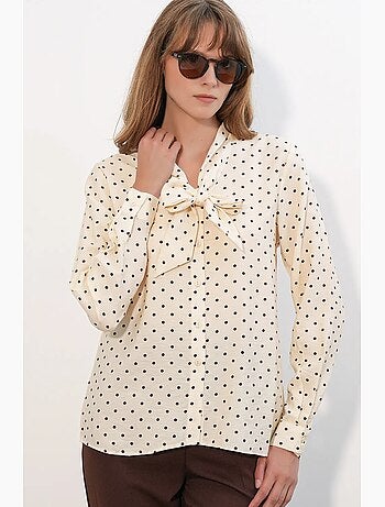 Camisa de popelina de lunares bdart