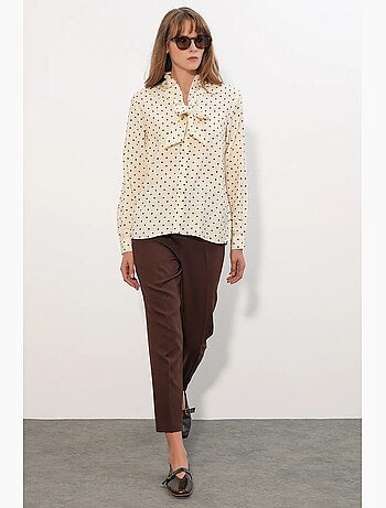 Camisa de popelina de lunares bdart