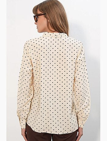 Camisa de popelina de lunares bdart
