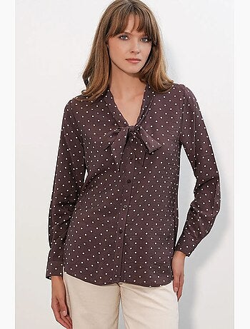 Camisa de popelina de lunares bdart
