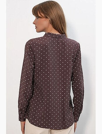 Camisa de popelina de lunares bdart