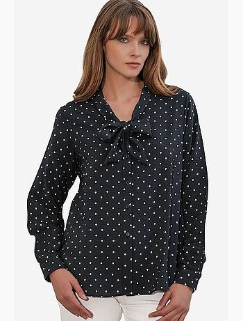 Camisa de popelina de lunares bdart