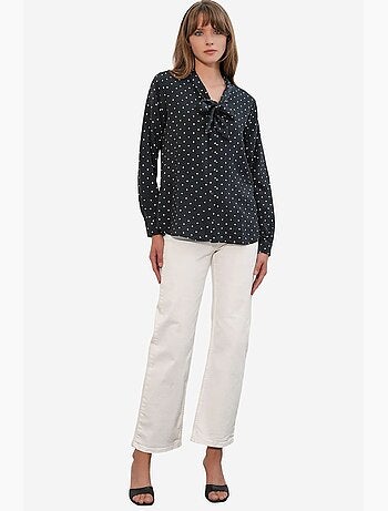 Camisa de popelina de lunares bdart