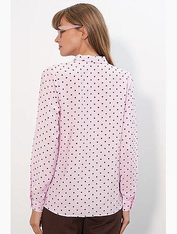 Camisa de popelina de lunares bdart