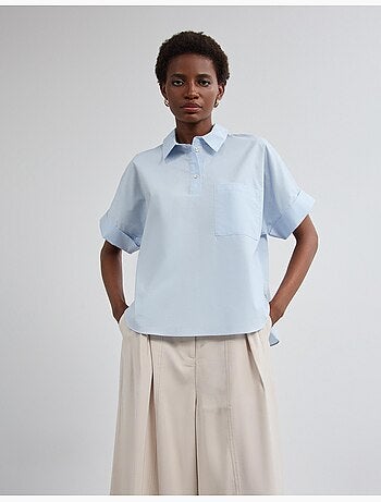 Camisa de popelina, MO Fashion
